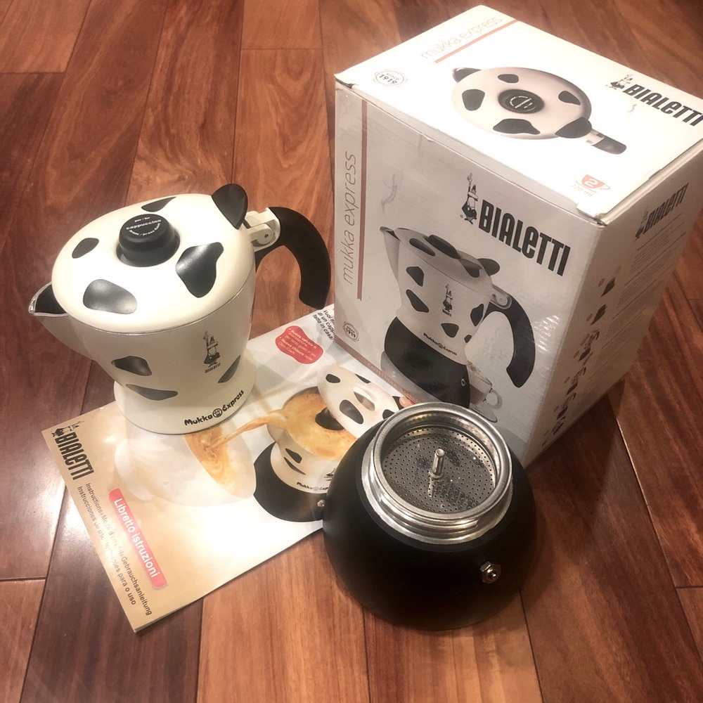 Bialetti Mukka Express (stove espresso cappuccino)